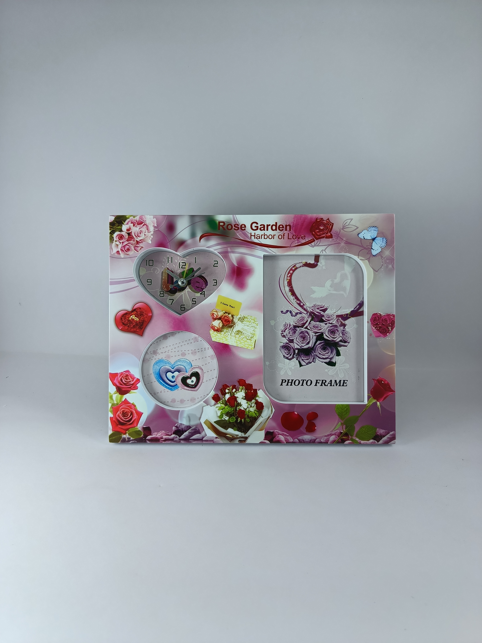 Firefly 20231114092921 PHOTOFRAME WITH CLOCK - Image 1